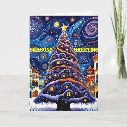 クリスマスカード119 サンキューカード (正面)