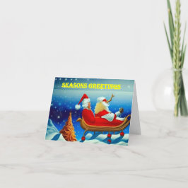 クリスマスカード14 サンキューカード