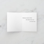 クリスマスカード19 サンキューカード (内部)