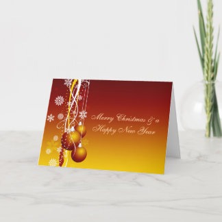 クリスマスカード1 (個人化して下さい) シーズンカード