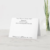 クリスマスカード2010 シーズンカード (裏面)