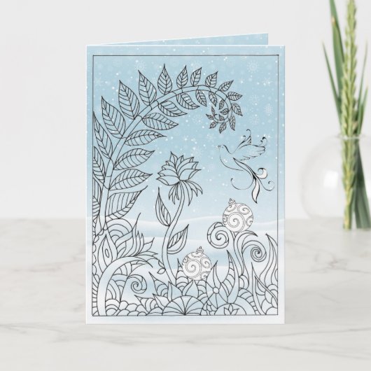 クリスマスカード2022 サンキューカード (正面)