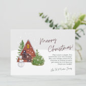 クリスマスカード2023メリークリスマスカード シーズンカード (スタンド正面)