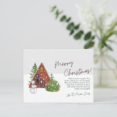 クリスマスカード2023メリークリスマスポストカード シーズンポストカード (スタンド正面)