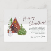 クリスマスカード2023メリークリスマスポストカード シーズンポストカード (正面)