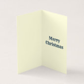 クリスマスカード25パックカットカード (内部)