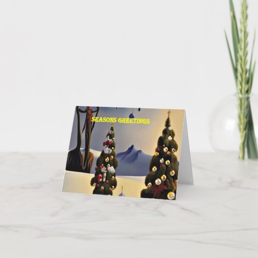 クリスマスカード25 サンキューカード (正面)