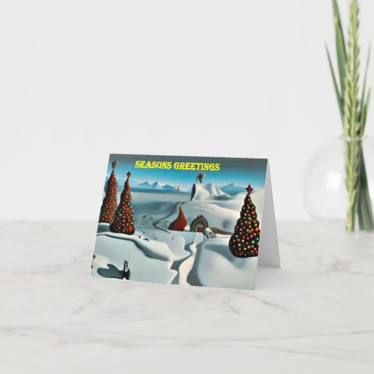 クリスマスカード26 サンキューカード (正面)