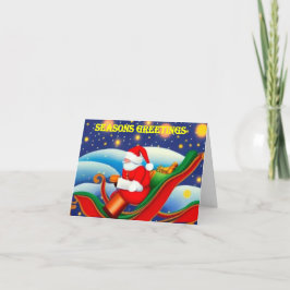 クリスマスカード31 サンキューカード