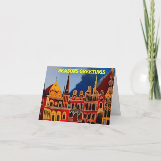 クリスマスカード3 サンキューカード (正面)