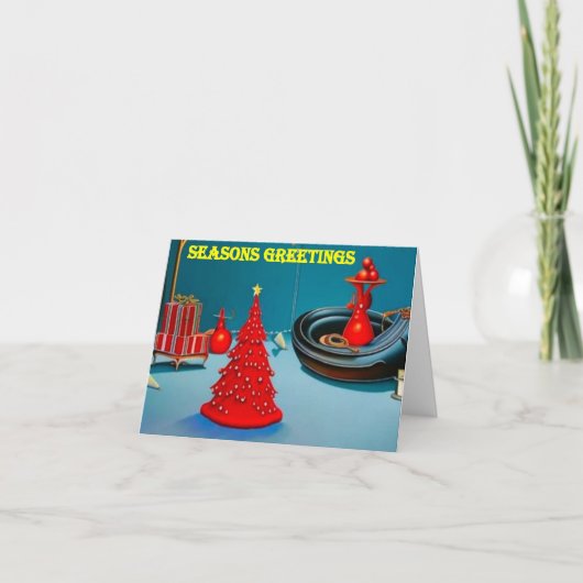 クリスマスカード5 サンキューカード (正面)