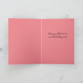 クリスマスカード5 x 7インチBickles氏 カード (内部)