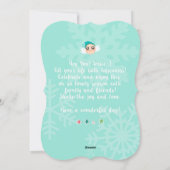 クリスマスカード5x7 シーズンカード (裏面)