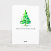 クリスマスカード あなただけの特別なクリスマス カード (裏面)