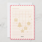 クリスマスカード – さくらんぼクリスマス (裏面)