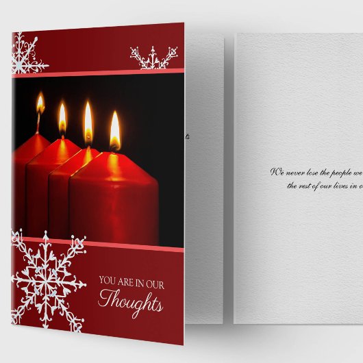 クリスマスカード |ろうそく