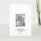 クリスマスカード-アカリス シーズンカード (裏面)