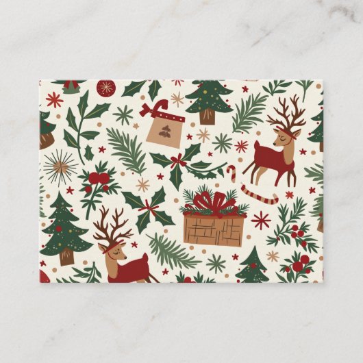 クリスマスカード アドバイスカード (正面)