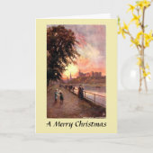 クリスマスカード - インヴァネス カード (黄色い花)