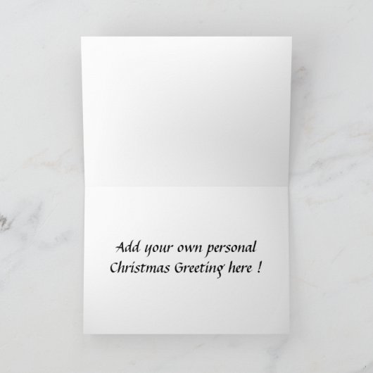 クリスマスカード-エジンバラ シーズンカード (内部)