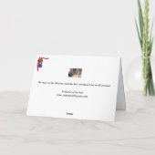 クリスマスカード – エリー大聖堂 (裏面)