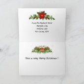 クリスマスカード – エレファントホテル，アトランティックシティ (内部)