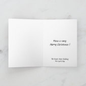 クリスマスカード-エンパイアステート建物 シーズンカード (内部)