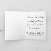 クリスマスカード(オーナメント) シーズンカード (内部)