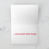 クリスマスカード – カナダゲーゼ飛んでいるサウス (内部)