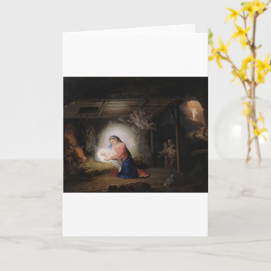 クリスマスカード カード (黄色い花)