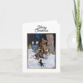 クリスマスカード カード (正面)