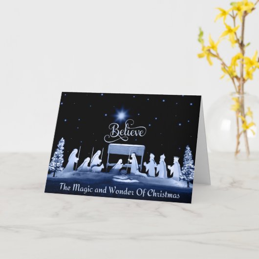 クリスマスカード カード (黄色い花)