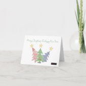 クリスマスカード カード (裏面)