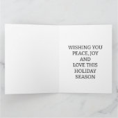 クリスマスカード カード (内部)