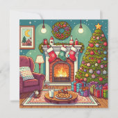 クリスマスカード カード (正面)