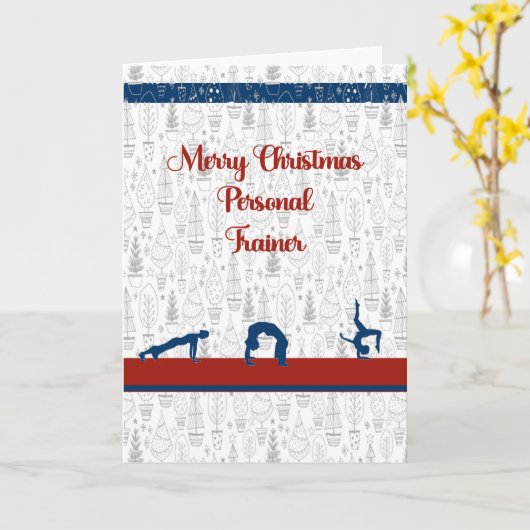 クリスマスカード カード (黄色い花)