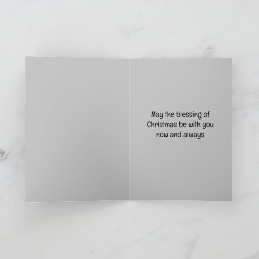 クリスマスカード カード (内部)