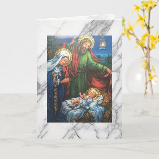 クリスマスカード カード (黄色い花)