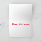 クリスマスカード カード (内部)