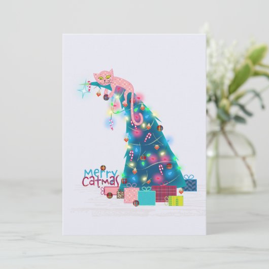 クリスマスカード カード (スタンド正面)