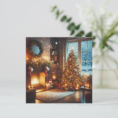 クリスマスカード カード (スタンド正面)