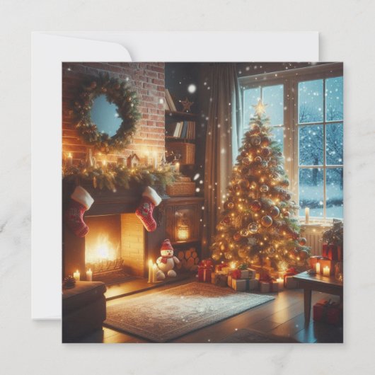 クリスマスカード カード (正面)