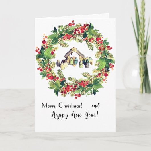 クリスマスカード！ カード (正面)