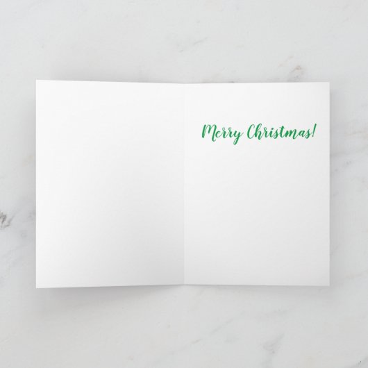 クリスマスカード カード (内部)