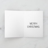 クリスマスカード カード (内部)