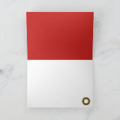 クリスマスカード カード (内部)