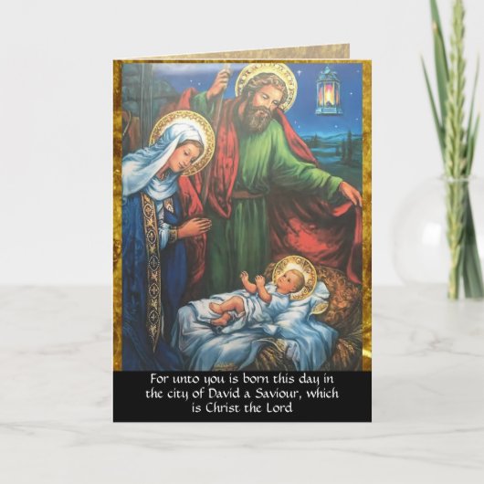 クリスマスカード カード (正面)