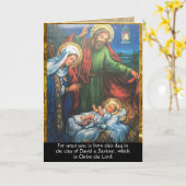 クリスマスカード カード (黄色い花)