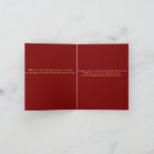 クリスマスカード カード (内部)