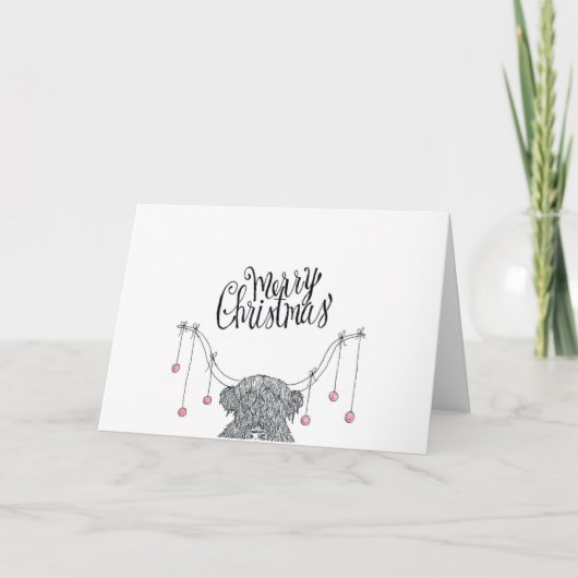 クリスマスカード カード (正面)